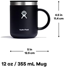Hidro Flask Kupa-Paslanmaz Çelik Kullanımlık Çay Kahve Seyahat Kupa-Vakum Yalıtımlı, BPA IÇERMEYEN, Toksik Olmayan
