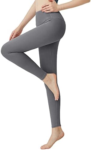 GDJGTA Karın Kontrol Egzersiz Tayt Cepler ile Yüksek Bel Atletik Yoga Pantolon ve Şort Kadınlar için Koşu, Yürüyüş