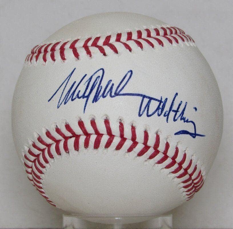 Mitch Williams İmzalı Rawlings OML Beyzbol Phillies Vahşi şey - İmzalı Beyzbol Topları