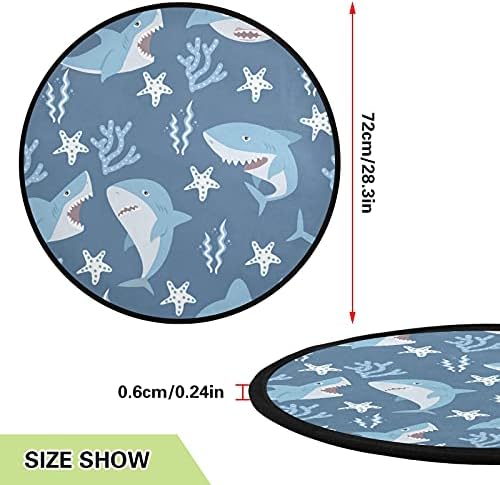 Sevimli Köpekbalığı Noel Ağacı Mat Su Geçirmez Ağaç Standı Tepsi Mat Halı Altında Noel Ağacı Aksesuarı Zemin Koruma