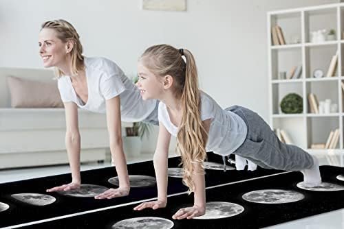 Knsbk Çevre Dostu Kaymaz Yoga Matı Erkekler Kadınlar için TPE Egzersiz Matı, Taşıma Askılı Kalın Egzersiz Matı, Egzersiz