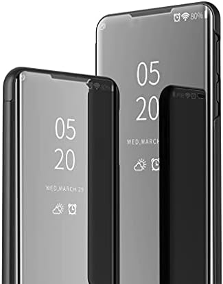 XYX Flip Case Xiaomi Redmi için Not 11s, Ultra İnce Şeffaf S-View Tam Vücut Koruyucu Ayna Kapağı Redmi için Not 11s,