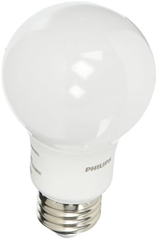 Philips B01AHLY6WO 4pk 8,5 W = 60W LED Yumuşak Beyaz A19 Ampuller