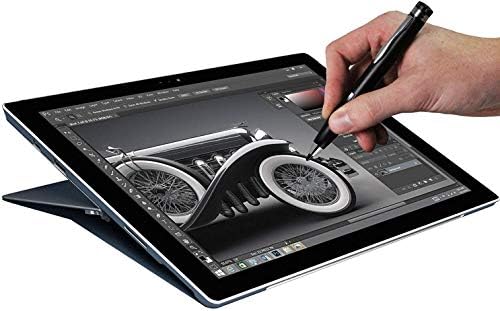 Samsung Galaxy Chromebook 13.3ile Uyumlu Broonel Siyah Mini İnce Nokta Dijital Aktif Stylus Kalem