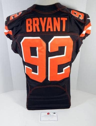Cleveland Browns Desmond Bryant 92 Oyunu Yayınlandı Kahverengi Forma 46 812-İmzasız NFL Oyunu Kullanılmış