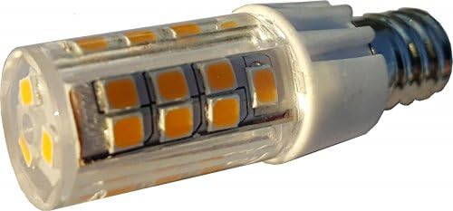 Üç (3) LED E12 120V ac'nin Çoklu Paketi (Eq. 40W Halojene kadar) Kısılabilir UL Onaylı