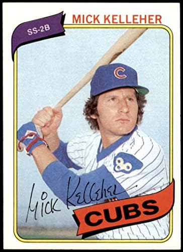 1980 Topps 323 Mick Kelleher Chicago Cubs (Beyzbol Kartı) NM Cubs