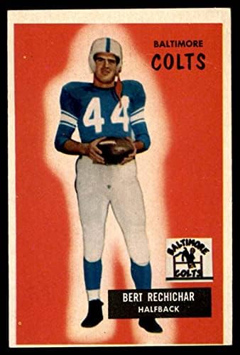 1955 Okçu 20 Bert Rechichar Baltimore Colts (Futbol Kartı) - Colts Tennessee