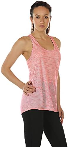 ıcyzone Egzersiz Tankı Gömlek Kadınlar için-Atletik Egzersiz Yoga Spor Salonu Üstleri, Bayan Kas Tankı