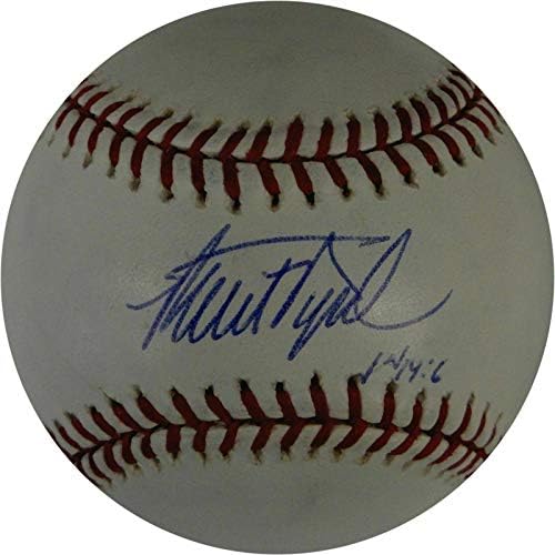 Paul Byrd Hand, COA İmzalı Beyzbol Topları ile İmzalı Beyzbol Birinci Ligi'ni İmzaladı