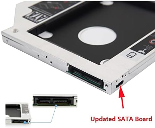 DY-tech 2nd SATA HDD SSD sabit disk Caddy Çerçeve Tepsi Asus V551L Q550L Değiştirin UJ897 UJ8E2 DVD