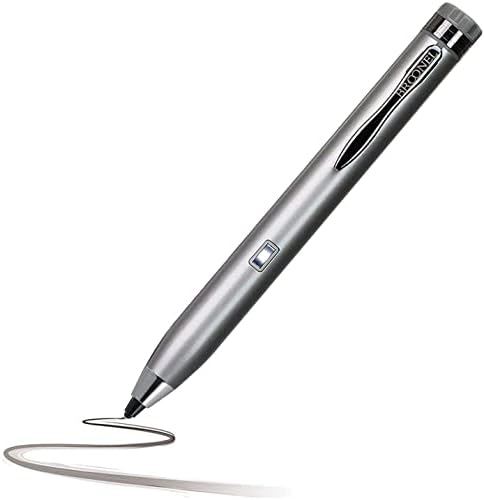 Broonel Gümüş Güzel Nokta Dijital aktif iğneli kalem-Fusion5 11.6 Full HD Windows 10 Dizüstü Bilgisayar ile Uyumlu