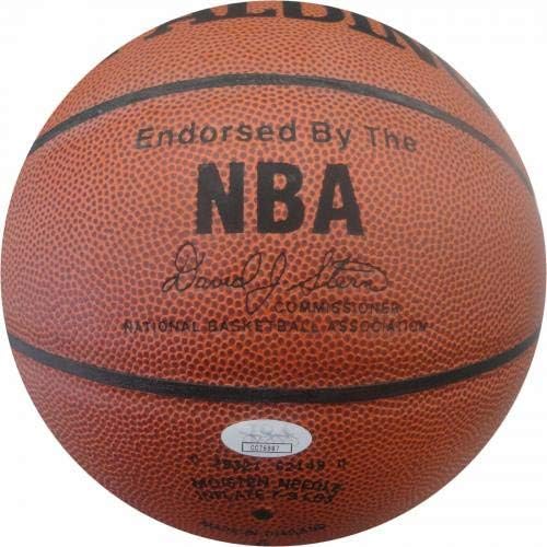Tom Heinsohn İmzalı İmza Spalding NBA Basketbol Boston Celtics JSA CC76987-İmzalı Basketbollar