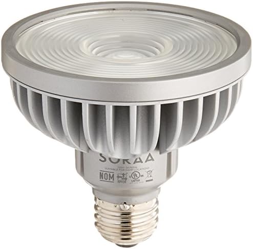 Bulbrite SP30S-18-60D-927-03 SORAA 18.5 W LED PAR30S 2700K Canlı 60 ° Kısılabilir Ampul, Gümüş