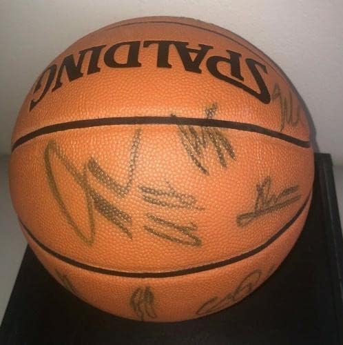 Dwyane Wade Miami Heat Takımı İmzalı Basketbol Otantik Haslem Chalmers + + + - İmzalı Basketbollar
