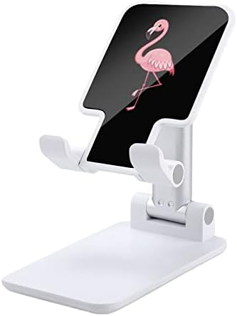 Sevimli Güzel Pembe Flamingo Ayarlanabilir Cep telefon standı Katlanabilir Taşınabilir Tablet Tutucu Ofis Seyahat