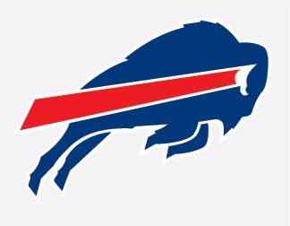 WinCraft Buffalo Bills 8 Futbol Vinil Çıkartması Araba Kamyon Çıkartmaları NFL