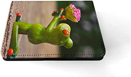 Eğlenceli Klasik Sevimli Komik Kurbağa 4 FLİP Tablet kılıf Kapak Apple İPAD Mini için (2021) (6TH GEN)