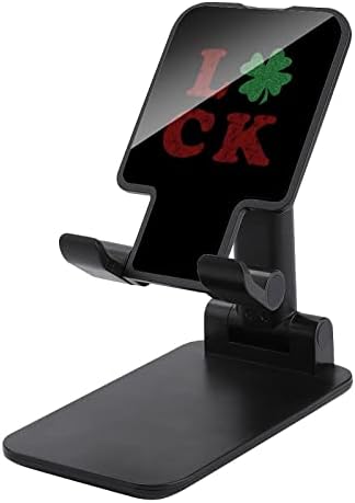 Dört Yapraklı Şans Cep Telefonu Standı Katlanabilir Ayarlanabilir Cep Telefonu Tutucu Masaüstü Dock iPhone Anahtarı