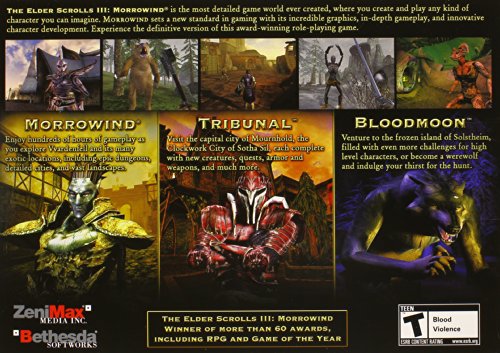 The Elder Scrolls III: Morrowind-Yılın PC Oyunu Sürümü