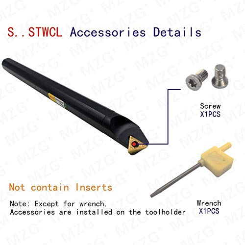 Maıfıx S10K-STWCL11 CNC torna Kesme 10mm Bar Karbür Kesici Kesici İç Torna Takımları Sıkıcı Araçları