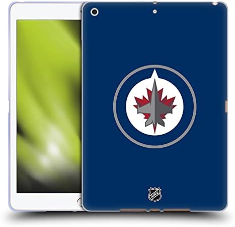 Kafa Çantası Tasarımları Resmi Lisanslı NHL Düz Winnipeg Jetleri Yumuşak Jel Kılıf Apple iPad 10.2 ile Uyumlu 2019/2020/2021