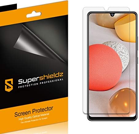 (6 Paket) Supershieldz için Tasarlanmış Samsung Galaxy A42 5G Ekran Koruyucu, Parlama Önleyici ve Parmak İzi Önleyici