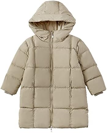 Çocuklar Yürümeye Başlayan Bebek Kız Erkek Kış Sıcak Kalın Katı pamuklu uzun kollu tişört kapitone ceket Ceket Elbise