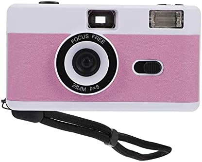 SOLUSTRE Seyahat Kamera Taşınabilir Kamera Filmi ABS Vintage Kamera Yeniden Kullanılabilir 35mm Film Kamera Dahili