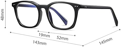 RESVIO Kare okuma gözlüğü Kadınlar için TR90 Moda Ultra Hafif Şeker Renk Okuyucular Şeffaf