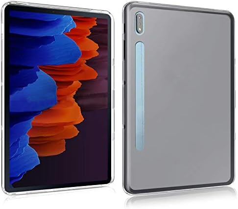 Samsung Galaxy Tab ıçin Zekıng S7 FE 5G Durumda, Anti-Scratch Ultra Ince Ince Anti-Scratch TPU Kauçuk Yumuşak Cilt