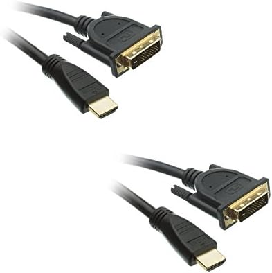 4 Paket HDMI Erkek-DVI Erkek, CL2 dereceli 6 Fit, CNE489303