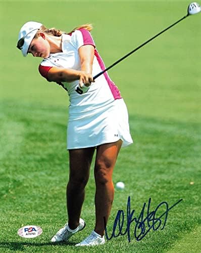 Vicky Hurst imzalı 8x10 fotoğraf PSA / DNA İmzalı Golf-İmzalı Golf Fotoğrafları